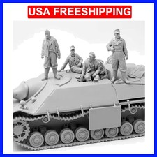 1/35 Scale Resin Figure Die-cast Model Kits Hobby Miniature Soldier Diorama T...