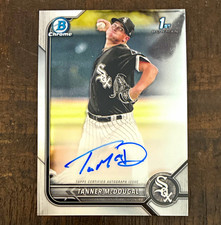 Tanner McDougal Bowman Chrome 2022 Auto