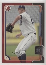 2015 Bowman Prospects Black-Red Austin Kubitza #BP32 c4q