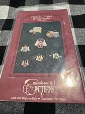 Painted Angel Ornaments Stuffed Fabric my sister & i Patterns UNCUT SR101
