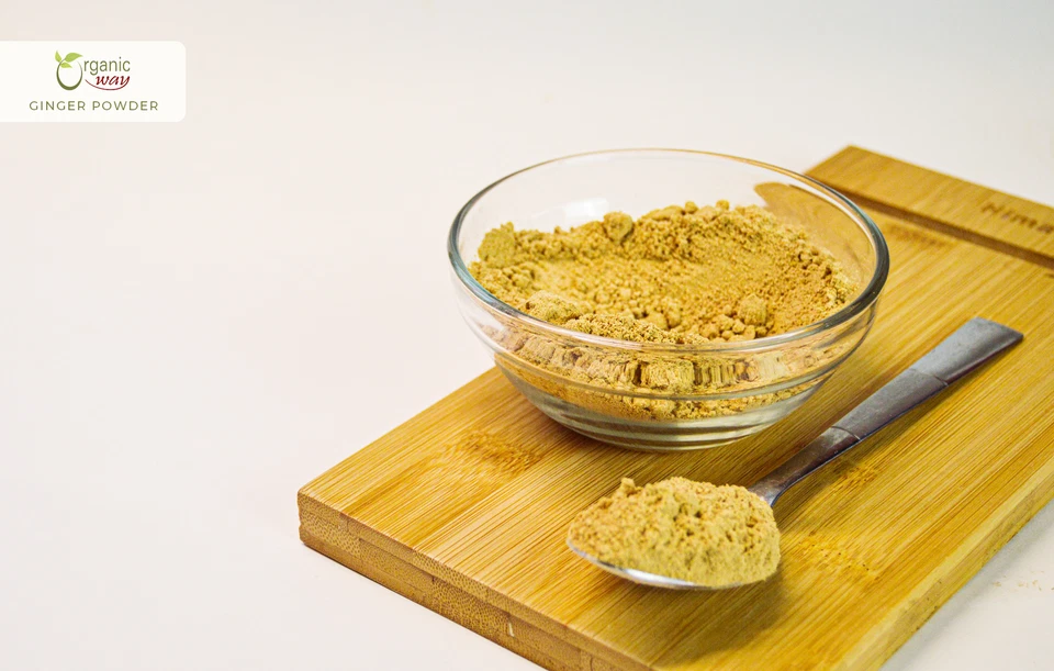 Polvo de raíz de jengibre Organic Way - orgánico, kosher y certificado por el USDA (1/2 LB / 8 oz) Foto 4 de 4