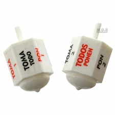 Ematik Pirinola Toma Todo 2 Piece Plastic Spinner Top Traditional Mexican