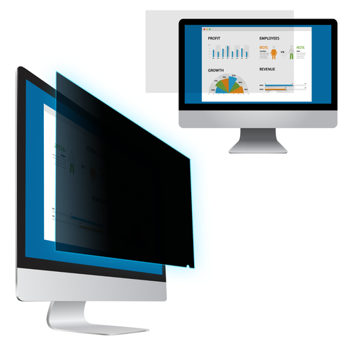 19 " Pouce 16 : 10 EPHY Intimité Filtre / Anti-reflet pour Pare-Brise Moniteur - Afbeelding 3 van 7