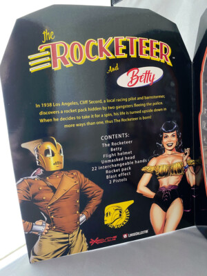 The Rocketeer & Betty Executive Replicas LooseCollector Action