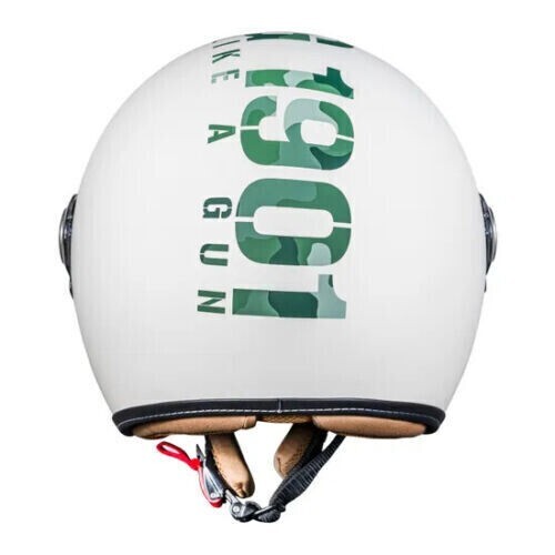 Fits Royal Enfield Classic Jet Camo MLG Helmet - Off White-58CM - Picture 2 of 4