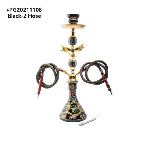 Elegant Fine Large 52cm Shisha Hookah Four Hose Handmade Traditional Gift XMAS - Picture 20 of 55