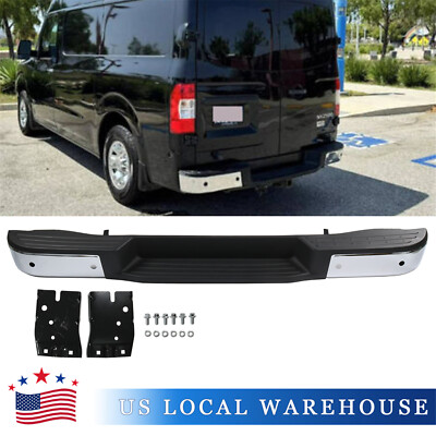 Rear Step Bumper Face Bars 850101PA0B for 2012-2021 Nissan NV3500 NV2500 NV1500