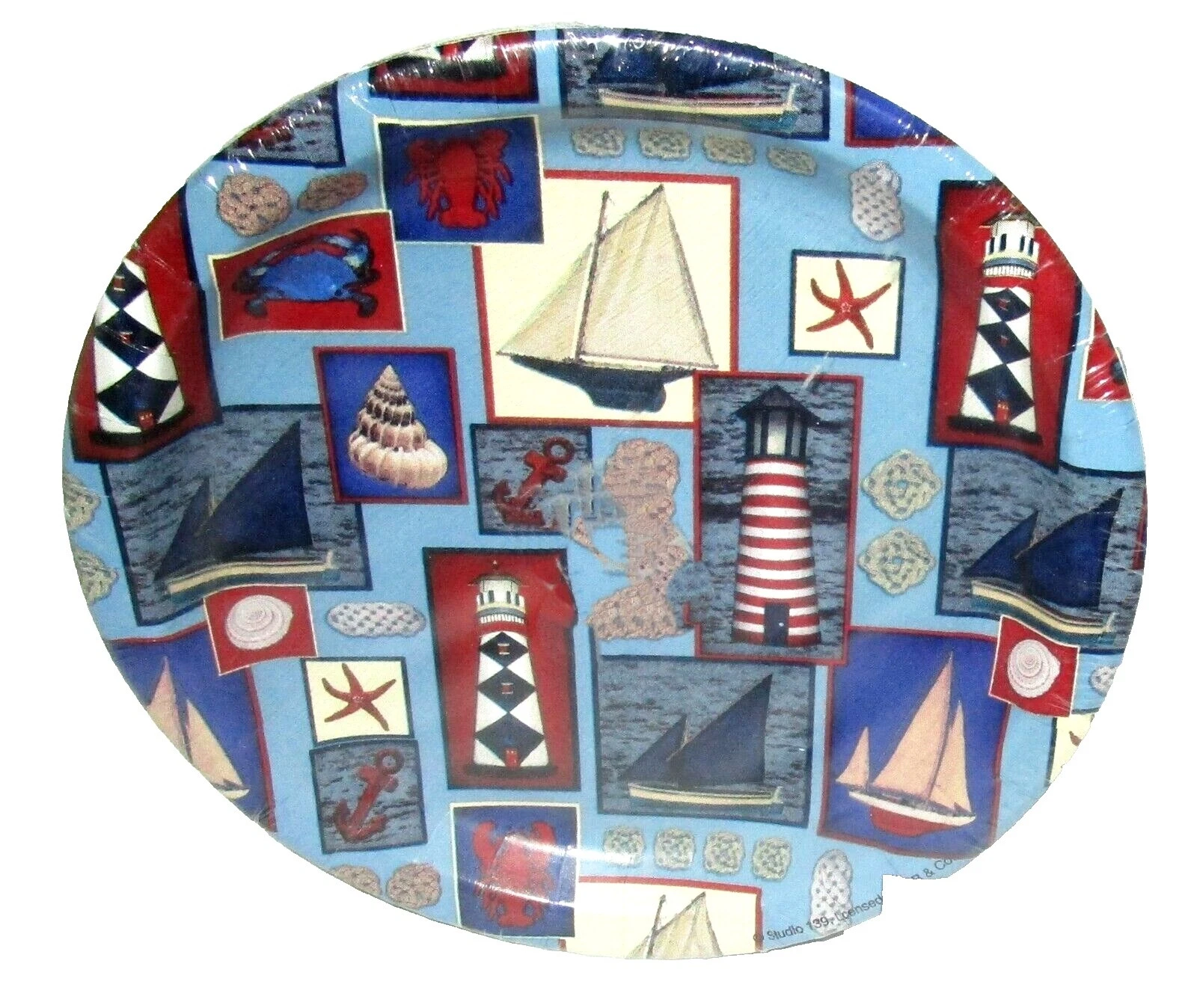 Nautical Party Plates
