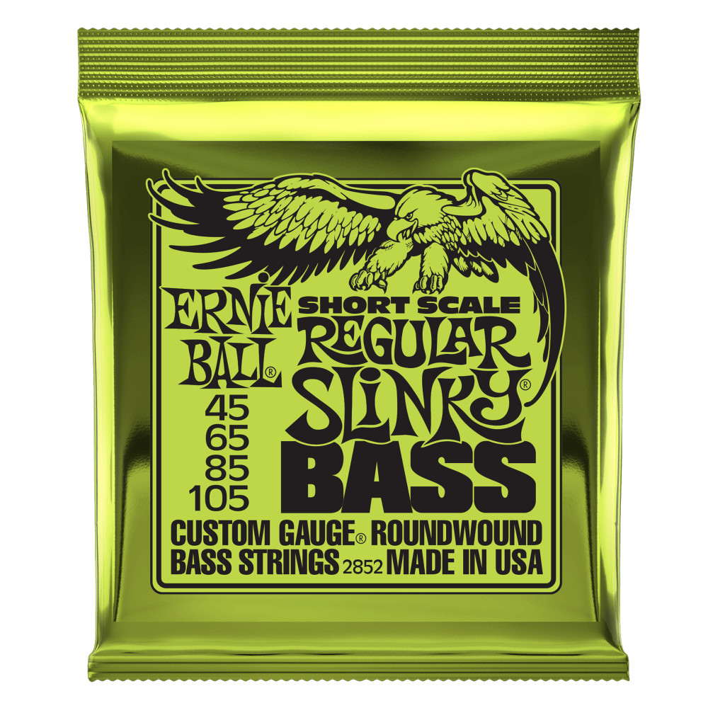 Ernie Ball 2852 Regular Slinky Nickel Wound Short Scale Bass Strings