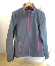 Koppen Softshell Women Gray Pink Water Resistant Thermo Jacket M