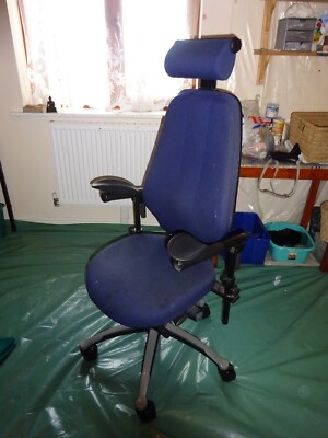 RH Logic 400 (high back) Ergonomic Office Chair, Used, In working