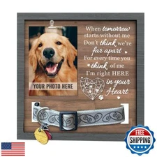 Pawfect House 9x9in Pet Loss Sign, Cat Dog Memorial Gifts For Loss Of Dog, Pe