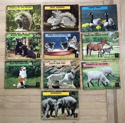 Lot of 10 Encyclopedia Britannica TRUE NATURE Series Picture Books *Home School*