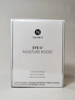 2-PACK Neora Eye-V Moisture Boost Hydrogel Patches, 10 Patches Total - Exp 01/27