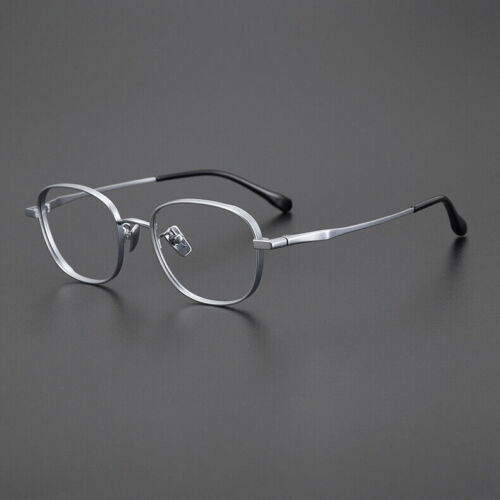 Ultralight Pure Titanium Eyeglass Frames Brand Design Glasses for Women Men - Picture 3 of 25