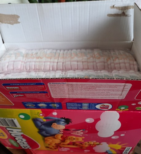 Vintage Huggies Nappy Diaper Walker Girl 72 Winnie The Pooh AU Made Sealed BNIB - Picture 5 of 21