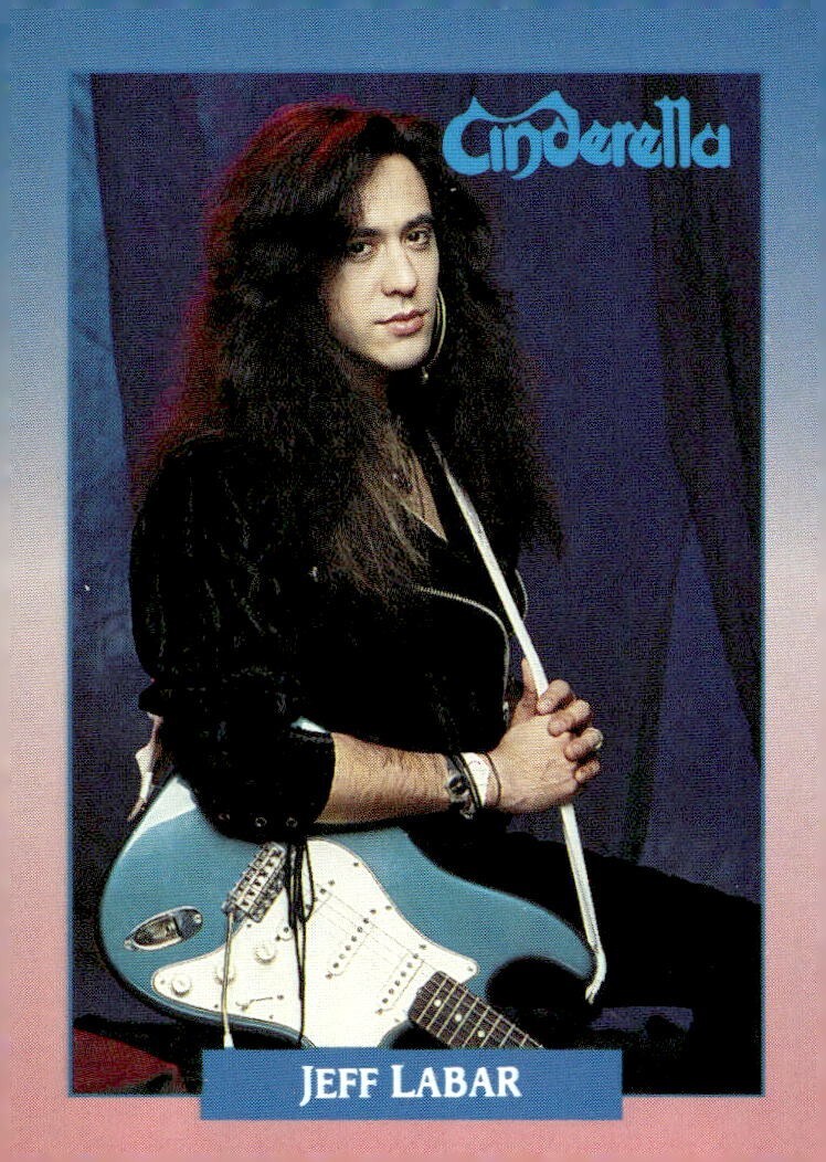 1991 Brockum Rock Card #80 Jeff LaBar