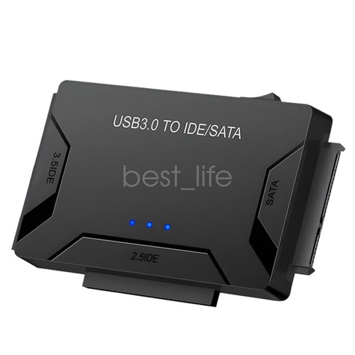 USB 3.0 zu IDE & SATA Konverter Externe Festplatte Adapter Kit 2,5"/3,5" Kabel - Bild 12 von 21