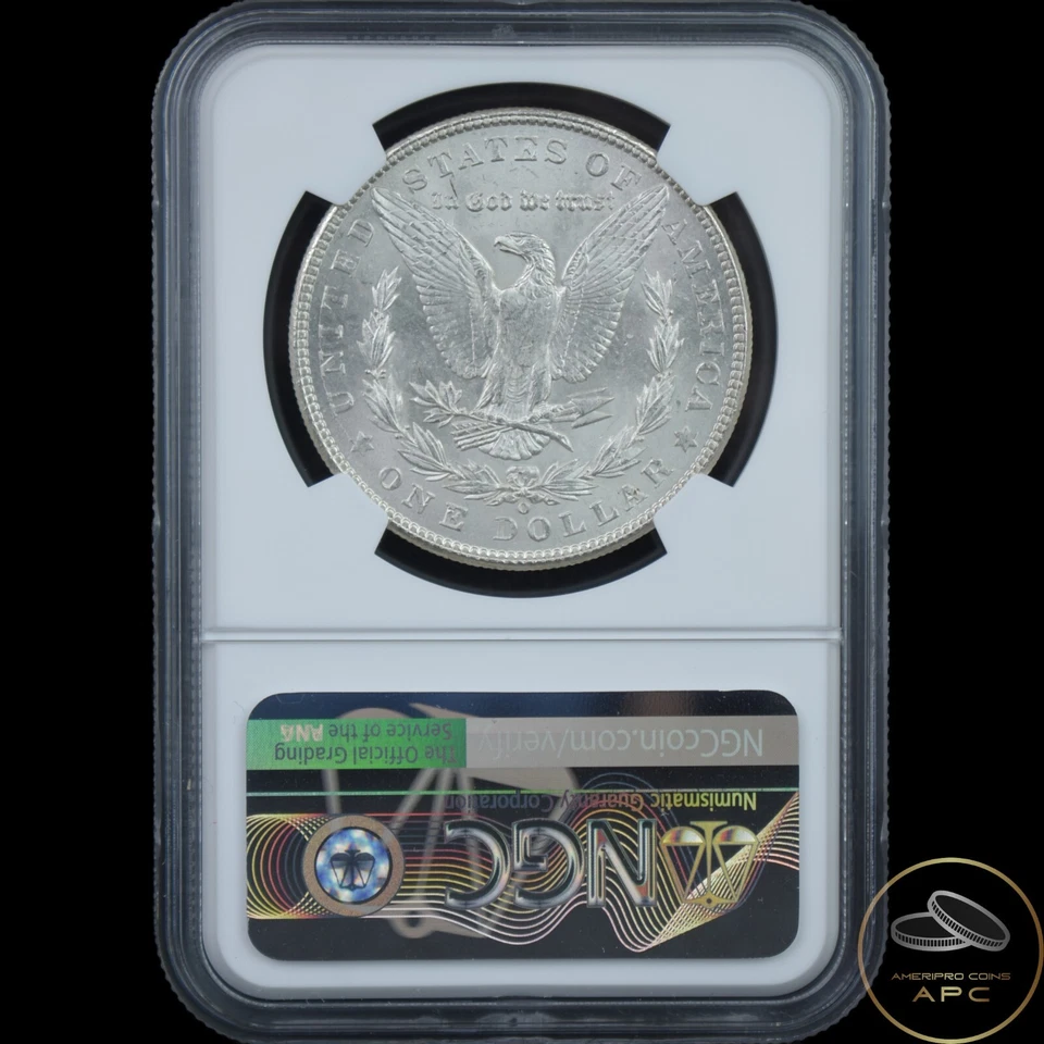 1902 O Morgan Silver Dollar NGC MS61 - Image 2 of 2