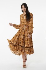 Spell & Gypsy Collective Etienne Maxi Dress - RARE! Sienna - Size XXS NWT