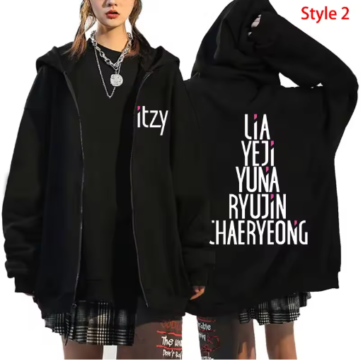 ITZY ON AIR パーカー Hoodie itzy イェジ Air popup ポップアップ
