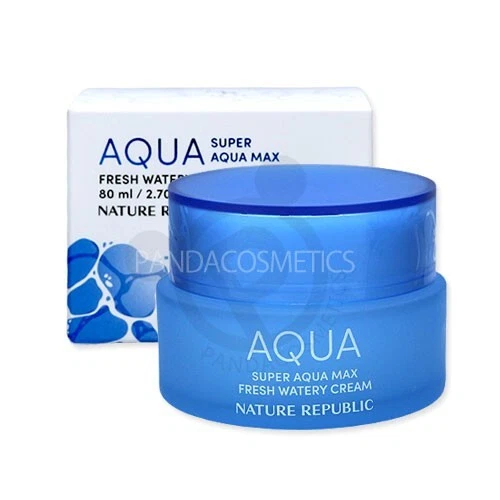 [NATURE REPUBLIC] Super Aqua Max Watery Cream 80ml (Combination/Fresh/Moisture) - Image 3 of 4