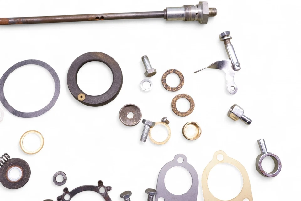 Harley Flathead WL UL Linkert Carburetor Seat Nut Parts CLEAN *2728A - Image 3 of 4