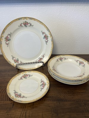 NORITAKE M RESILIO 4 PIECE DINNER SET - CIRCA 1918 - RARE FIND