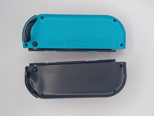 Par de mandos oficiales Nintendo Switch Joy-Con PROBADOS-SIN DERIVA L-AZUL/R-NEGRO - Imagen 7 de 9