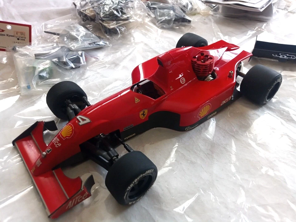 Kyosho KF01 SP KIT Formula Car 1/10 Scale Carbon Chassis 2 Speed Special Edition - Image 2 of 4