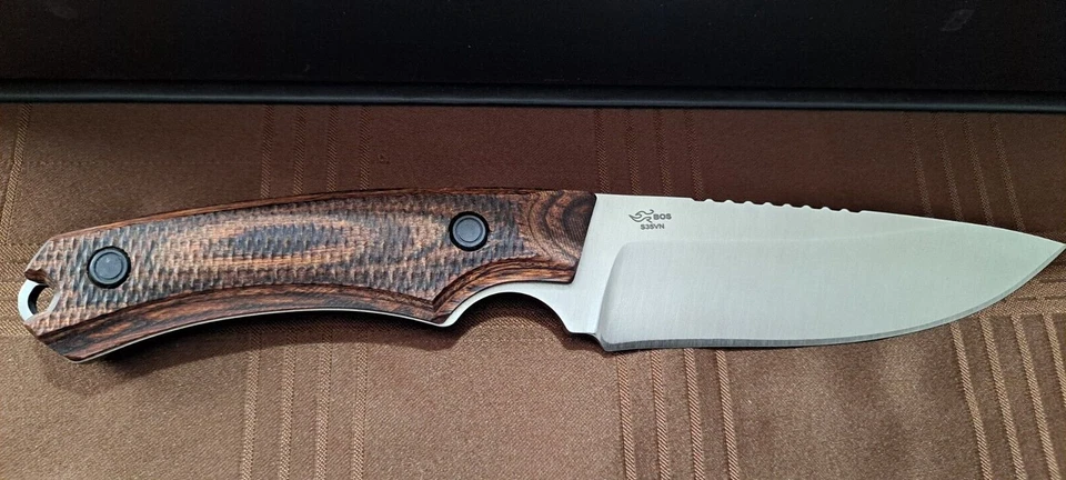 Buck 663 Alpha Guide Pro S35VN Flat Ground Blade Walnut Handle Made In 100% USA - Image 3 of 4