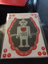 Robot 3rd Birthday Card For Little Boy New Handmade