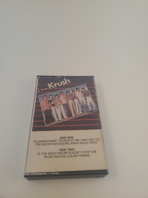 The Krush Cassette 1981 Bluewater Records RARE
