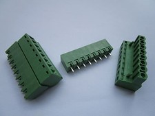 20 pcs 5.08mm Close Straight 8 pin Screw Terminal Block Connector Pluggable Type