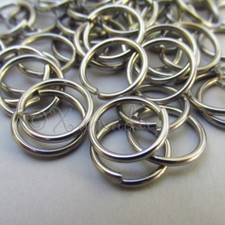 Jump Rings 13mm - 20/50/100 Stainless Steel 15 Gauge Open Jump Rings F7605