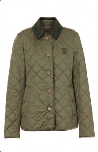 burberry fernhill quilted jacket