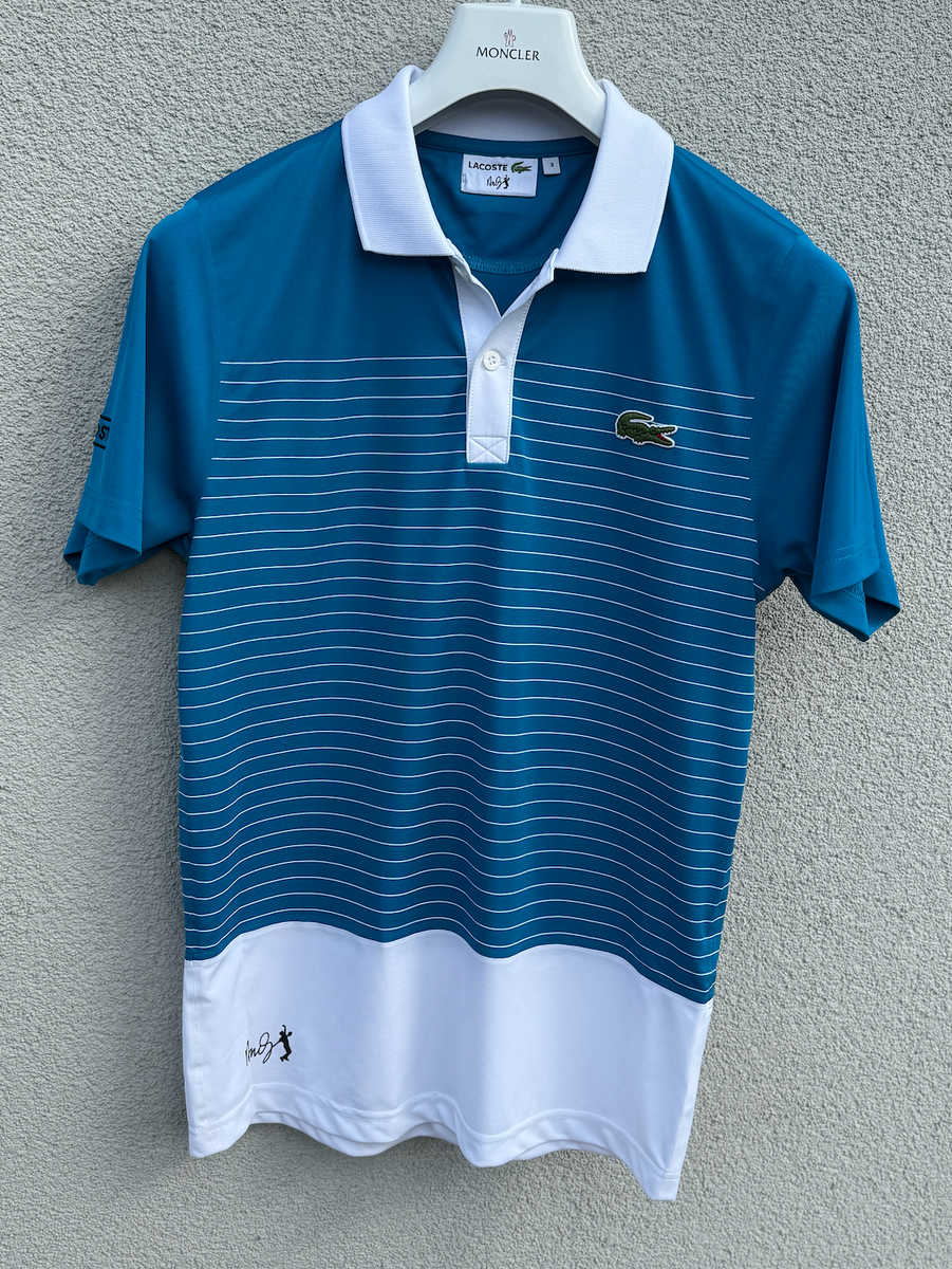 LACOSTE Andy Roddick Tennis Polo Shirt Mens Small 3 Blue