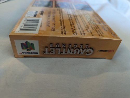 Gauntlet Legends Nintendo 64 N64 Brand New Sealed CiB Complete w/ box protector - Picture 15 of 22
