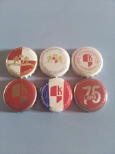 lot de 6 capsules de bière kronenbourg