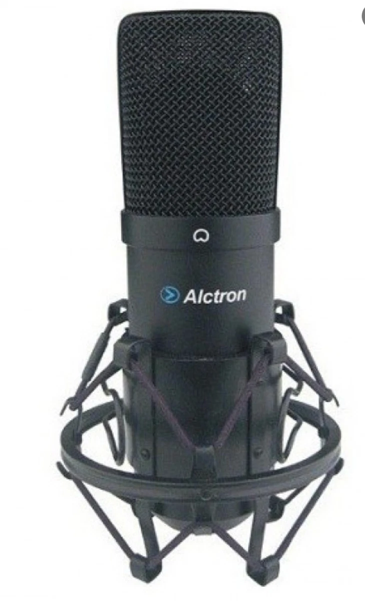 Lot De 2 Micros Studio ALCTRON HSMC001 48V + 2 Filtres Anti-pop – Ouvert Jamais Utilisé