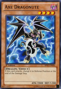 Axe Dragonute - BP02-EN096 - Common - 1st Edition x3 - Near Mint