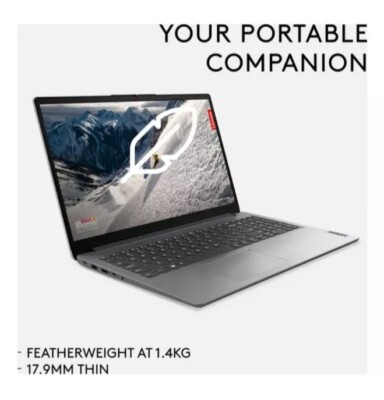 Lenovo IdeaPad 1 15,6'' (256GB SSD, AMD Ryzen 5 3500U,  3,7GHz, 8GB RAM) Win 11