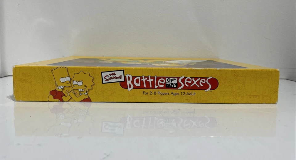 The Simpsons Battle of the Sexes 20th Century Fox Board Game - VGC - Ages 12+ - Image 4 of 4