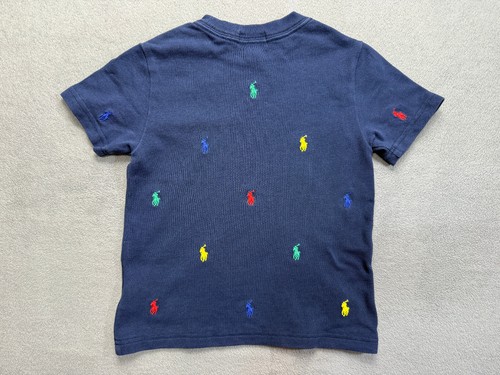 Polo Ralph Lauren Blue shirt Kids size 110cm US kids size 4 - Picture 13 of 20