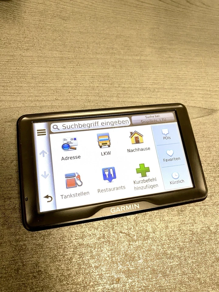 Garmin Dezl 760LM Europa 45 LKW GPS Navigator 7" Anzeige nur mit Kratzern - Bild 2 von 4