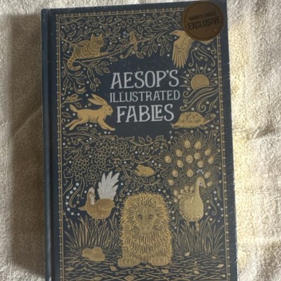 Barnes & Noble Aesop's Illustrated Fables Hardcover Classic Edition Fairy Tales