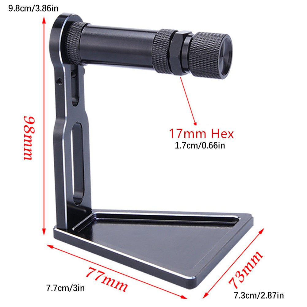 17mm Wheel Rim Tire Balance Truing Install Tool for AXIAL 1/6 1/8 1/10 RC Car a thumbnail 5