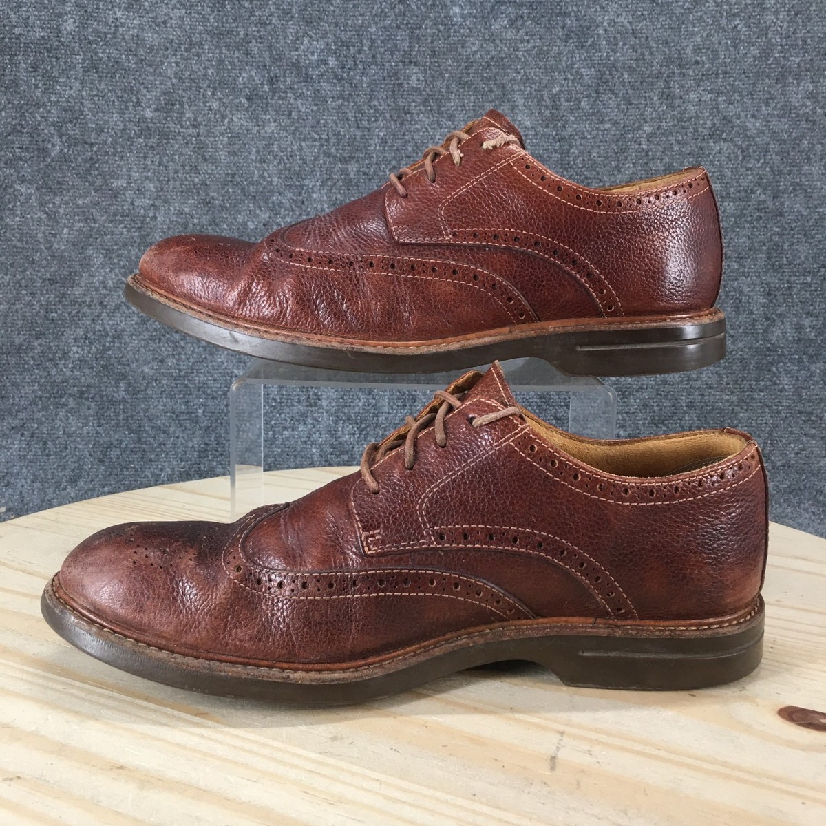 Sperry Top Sider Dress Shoes Mens 10 M Annapolis Wingtip 