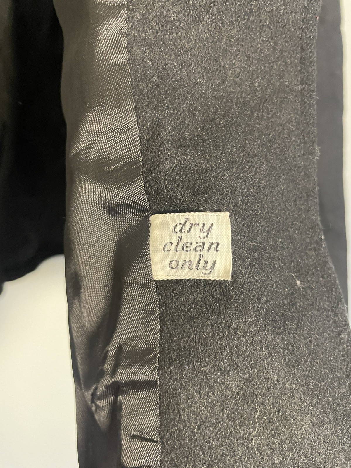VTG Pendleton Woolmark Black Lined Blazer. Size S… - image 5