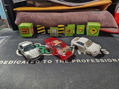 Vintage Tomy Bit Char-G & Hobbico MicroSizers 1:64 RC Lot 45/49MHz Skyline GT-R